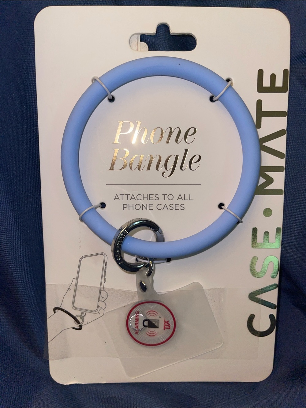 case-mate Phone Bangle Wrist Ring - Light Blue